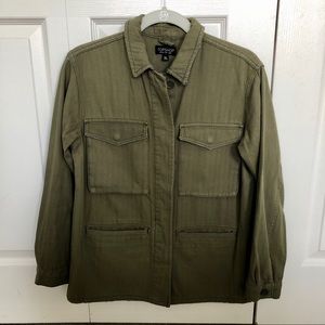 Topshop Military Jacket